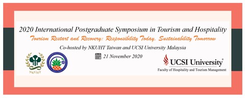 2020 International Postgraduate Symposium in Tourism and Hospitality (IPSTH2020) online.圖片